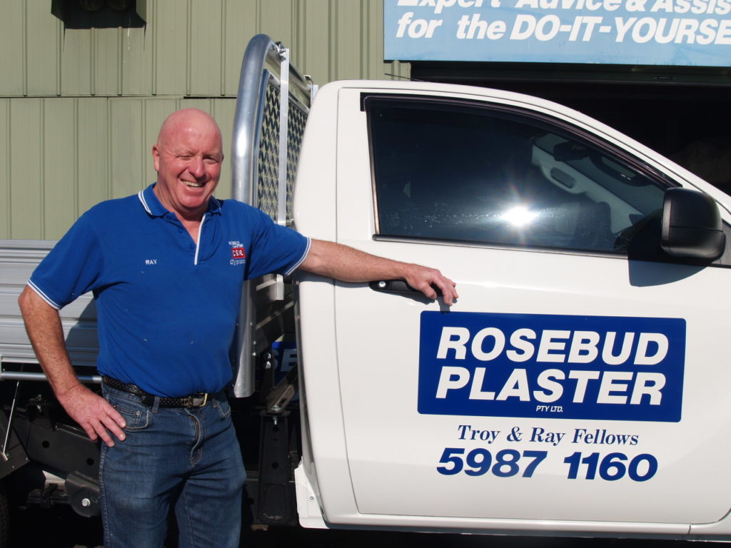 Ray Fellows - Director of Rosebud Plaster, Dromana (Vic)