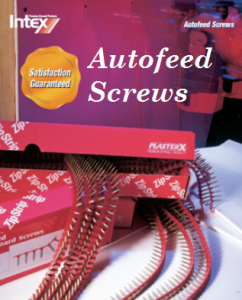 Autofeed Screws - Intex supplied by Rosebud Plaster