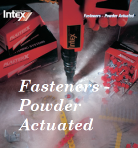 Fasteners Powder Actuated - Intex supplied by Rosebud Plaster