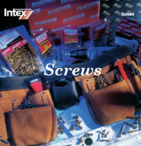 Screws - Intex supplied by Rosebud Plaster